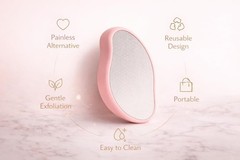 Gold Crystal Hair Eraser Nano Glass Hair Remover Exfoliator for Body Legs