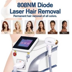 Painless 755nm 808nm1064nm Diode Laser Hair Removal Skin Rejuvenation Machine