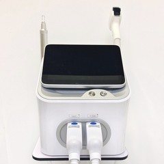 4-Wavelength 2in1 Laser RF Salon Hair Reduction Tattoo Pigment Skin Care Machine