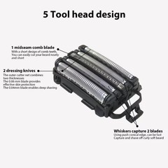 Xspeedonline Wes9032P Electric Razor Replacement Inner Blade Outer Foil Set For