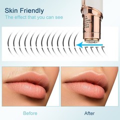 Facial Hair Removal for Women, Ladies White (with 2 Replacement Heads),