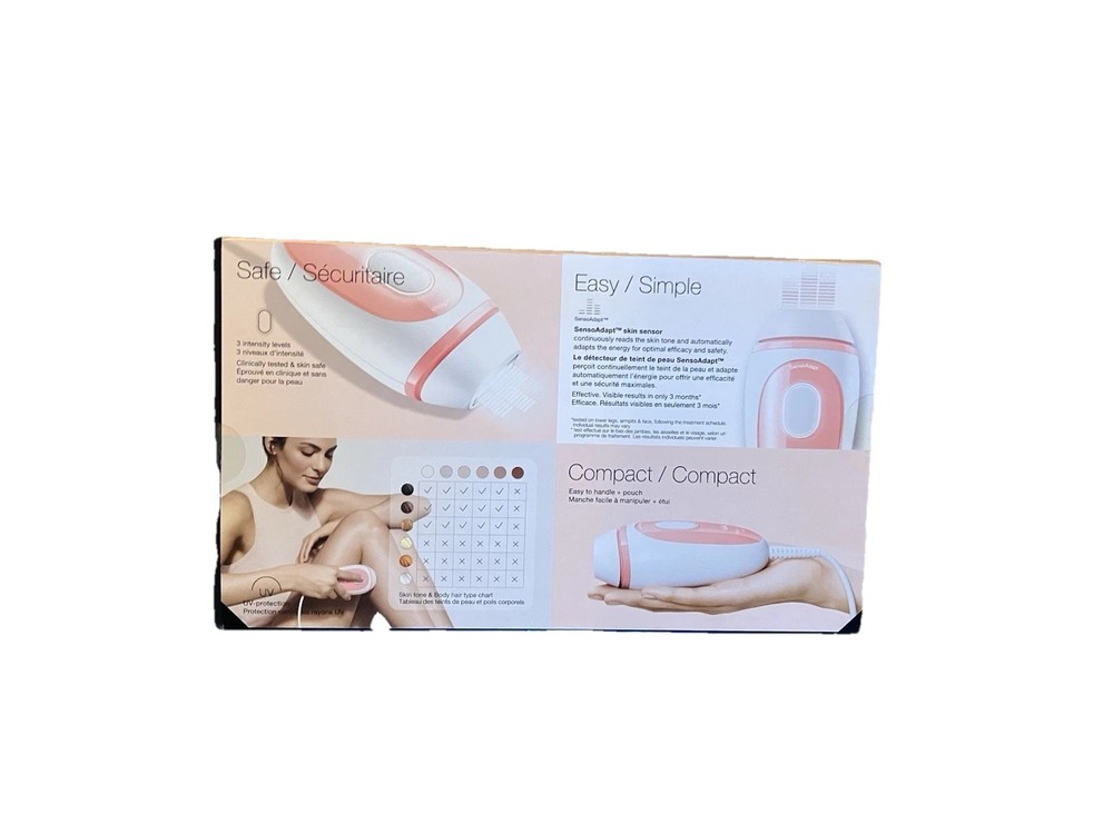 Braun Silk Expert Mini PL1014 Compact IPL Permanent Hair Removal for Women – NEW
