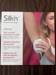 Silk’n Infinity IPL Hair Removal Device eHPL Technology, Skin Color Sensor, Whi…