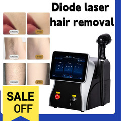 Ice Titanium Laser Hair Removal – 3 Wavelengths, Cool Tip, All Skin Tones