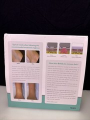 BellaLite By Silk’n Professional At Home Hair Removal Kit. FDA Cleared. Open Box