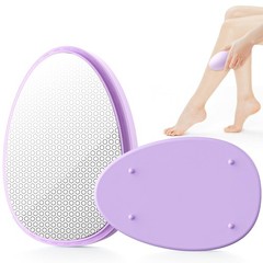 Reusable Crystal Hair Remover for Men & Women, Painless Exfoliating Epilator Dev