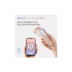 IPL Skin iexpert, at Home Hair Removal, with App, Vanity Case, Venus Razor