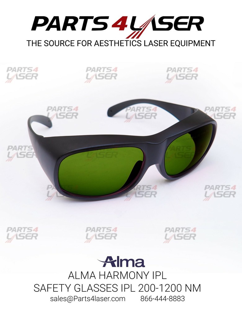 ALMA HARMONY IPL SAFETY GLASSES, IPL 200-1200 NM, LASER SAFETY EYEWEAR