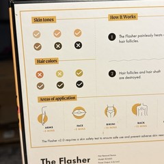 Nood The Flasher IPL Permanent Hair Removal Pain-Free LED Display 2.0