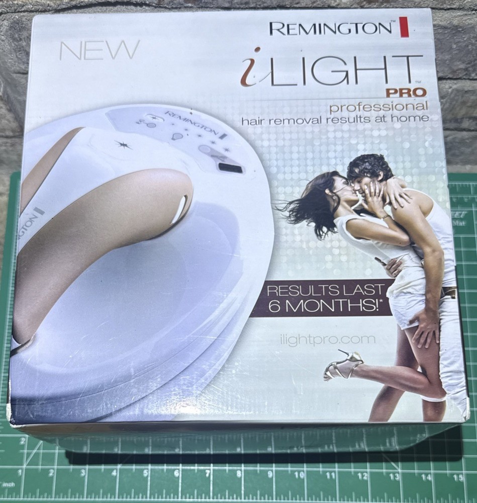 Remington i-LIGHT Pro IPL Hair Removal System IPL6000 In Box TESTED no manual LU