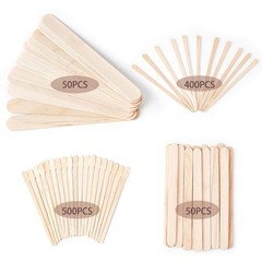 4 Style 1000 Pcs Waxing Sticks Assorted Wax Applicator Sticks for Body Legs F…