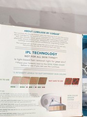 Conair Lumilisse IPL Hair Removal Device UV-Free 2 Heads Skin Sensor – TESTED