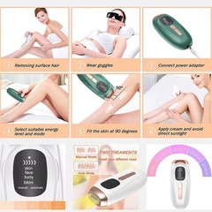 Professional Laser Hair Removal Machine IPL Permanent Painless Epilator