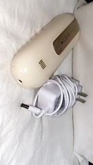 lazer hair remover (INIA) – beige/creamy white – brand new – charger included