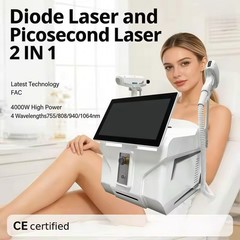 4000W Multi 808 Diode Laser Hair Removal Machine 755/808/940/1064 Home&Salon