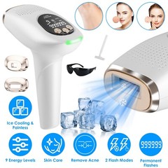 3 In1 Ice Cooling Laser Hair Removal Painless Permanent At-Home IPL Hair Removal