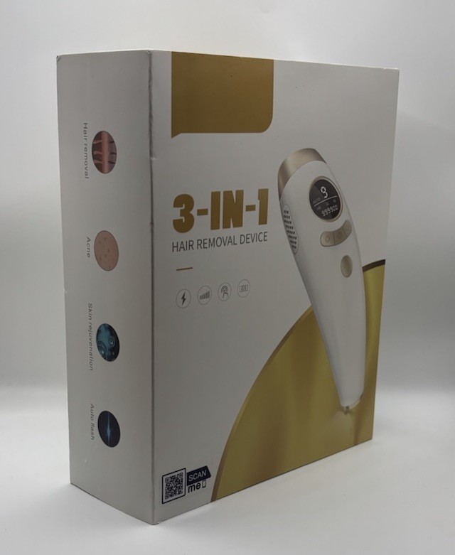 3-in-1 IPL Hair Removal Device AI01 Laser Hair Remover Skin Rejuvenation Acne