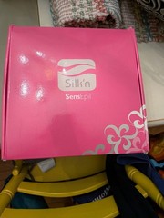 Silk’n SensEpil IPL Hair Removal Kit with 1 unopened Cartridges, DVD included
