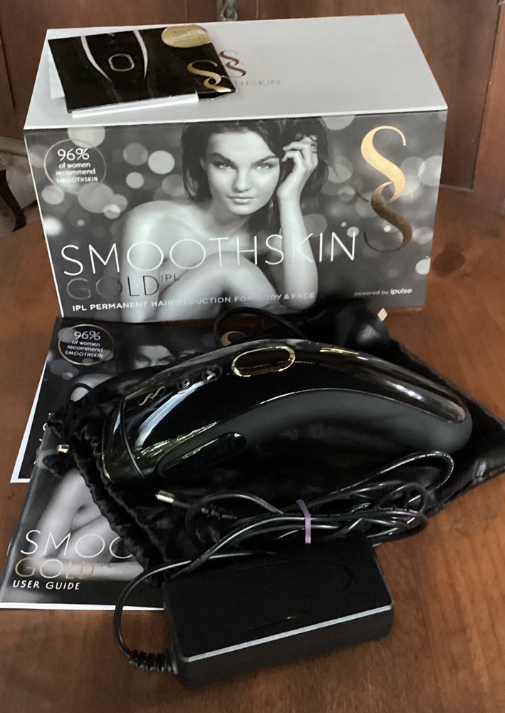 Smoothskin Gold IPL Permanent Hair Reduction For Body And Face.