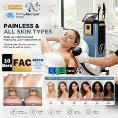 2026 Mecavie 2-in-1 Vertical Dual Handle Ice Cool Salon Skin Care Equipment