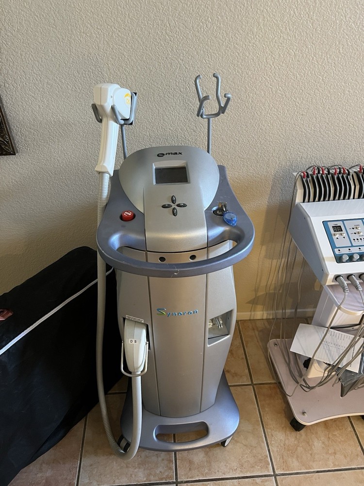 Syneron E-Max Laser Hair Removal System with DSL Handpiece Used Good Condition
