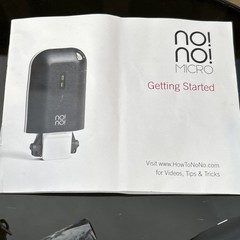 no!no! Micro Hair Removal Devices Lot Is 2 With Case Body & Facial Hair