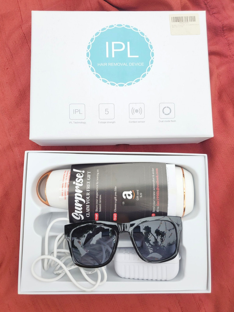 Amazon Lab Permanent Hair Removal Facial Body Hair Device for Women & Men