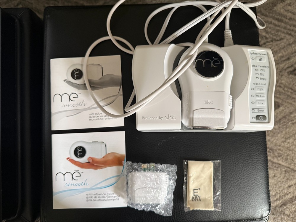 Elos me Smooth Hair Removal Device, Used 2x, Extra Sealed Cartridge