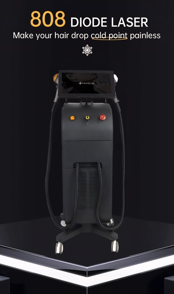 2025 Pro 2 in 1 ICE Diode Laser Hair Removal Machine 808nm 755nm Cosmetics