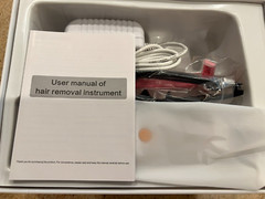 AMZGIRL Laser Hair Removal Device–plus Facial Cooling Gel