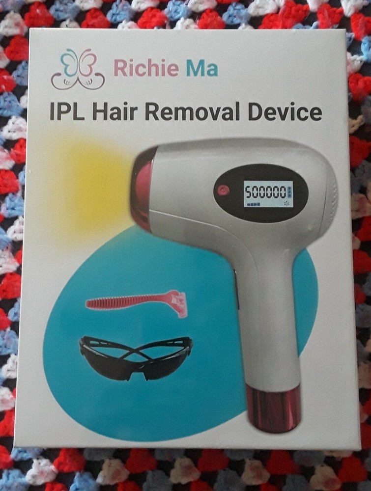 Richie Ma IPL Hair Removal Device 500,000 Flashes/NIB