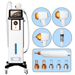 2IN1 4000W Diode Pico Laser Ice Painless Hair & Tattoo Removal Salon Machine