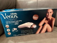 Gillette Venus Silk Expert Hair Removal System – Braun -Type 6029 – Pulsed Light