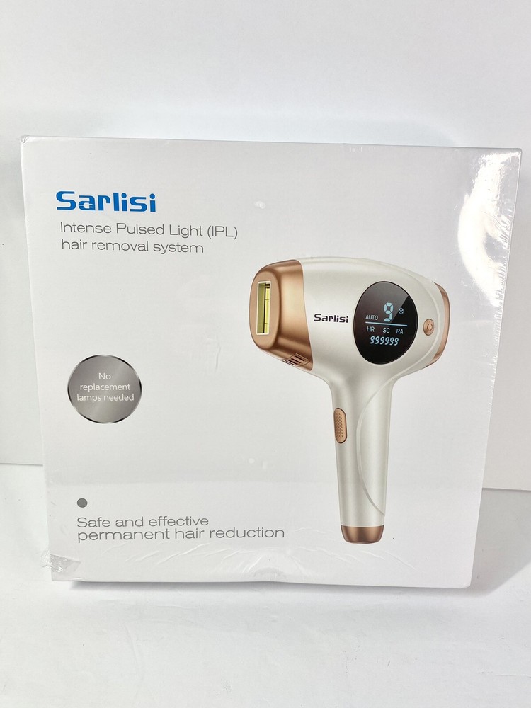 Laser Hair Removal, Upgraded Sarlisi IPL Permanent Hair Removal, 3-In-1 SEALED