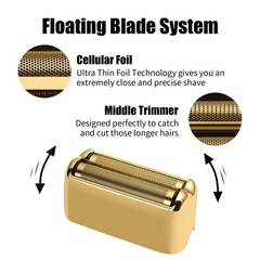 Amorka Replacement Foil And Cutters For Babylisspro Barberology Double Foil