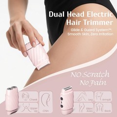 Asbyte 4-In-1 Electric Razor For Women Bikini Trimmer Facial Hair Remover