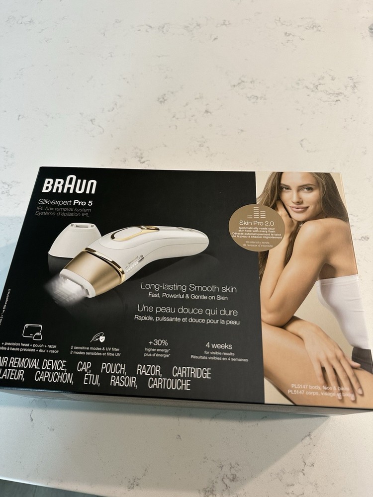 Braun Silk-Expert Pro 5 IPL Hair Removal – PL5147 Brand New,Price Is Firm