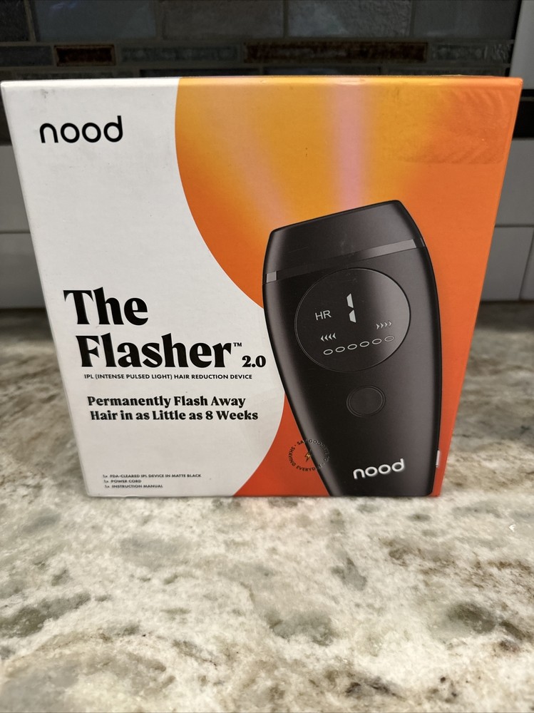 🎉Nood The Flasher 2.0 IPL Laser Hair Removal Handset-BLACK 🎉