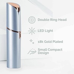 Facial Hair Removal for Women, Electric Painless Blue (Device Only),