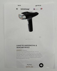 Elevatione Lumist IPL Hair Removal & Skincare Device w/ Charger $899 MSRP TESTED