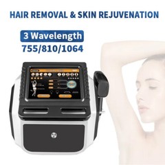 810nm 755nm 1064nm Diode Laser Hair Removal Machine Skin Rejuvenation Depilator