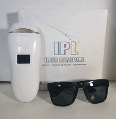 IPL Hair Removal Device – At Home Laser Hair Removal System – Safety Glasses