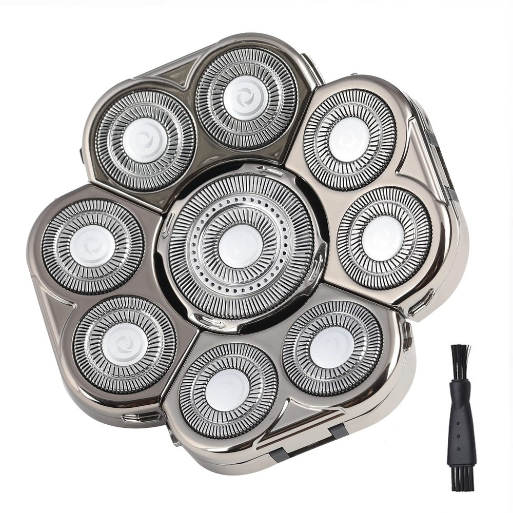 Auruveby Mens Electric Shavers Replacement Heads 9 Blades Head Replaceable
