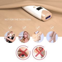 IPL Hair Removal Device for Women & Men, Permanent Hair Reduction System
