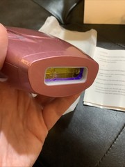 RoseSkinCo~IPL Hair Removal Handset~Pink Laser Device~Painless New Open Box
