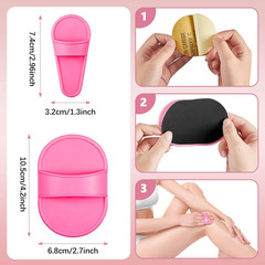 Chengu 62 Piece Crystal Legs and Facial Hair Removal Kit for Women- 2 Sizes Smoo