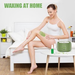 Waxing Kit – TIKESI Wax Warmer for Hair Removal, Hard Wax Kit with 14oz 5 Bag…
