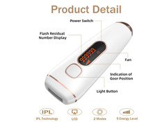 IPLHair Removal for Women/M Permanent Painless Device Upgraded to999,999 Flashes