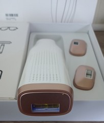 Nexpore Laser Hair Removal System White With Painless Ice Blast And Three Heads