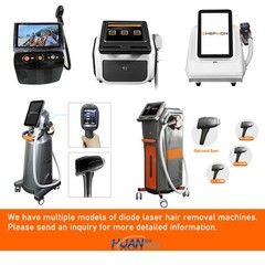 High Strength 3-Wave 808nm 755 1064nm Diode Laser Permanent Hair Removal Beauty